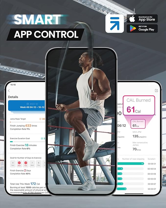 RENPHO Smart Jump Rope
