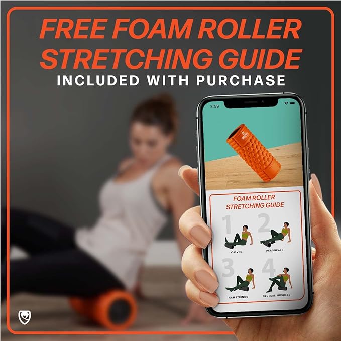 URBNFit Vibrating Foam Roller - Electric Muscle & 5 Speeds