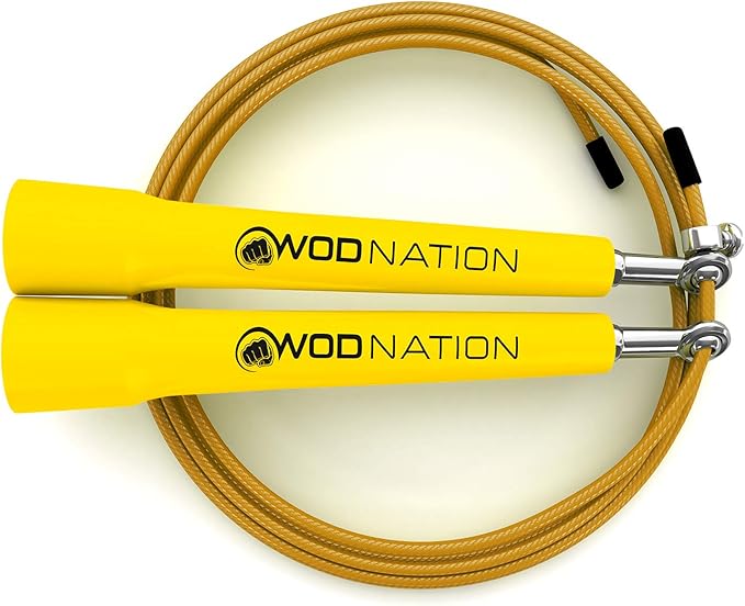 WOD Nation Adjustable Speed Jump Rope For Men
