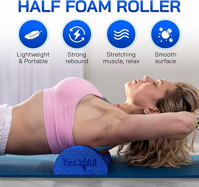 Yes4All Soft-Density Half PE 12/18/ 24/36 inch Foam