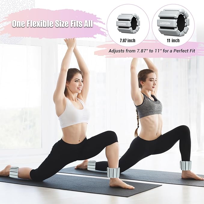 Wrist Weights for Women Set of 2 1 lbs