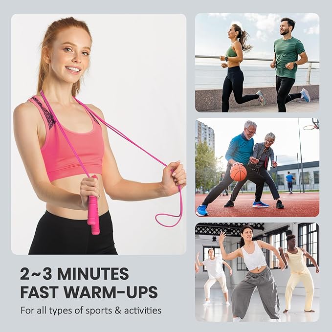 Jump Rope, multifun Speed Jumping Rope with Calorie