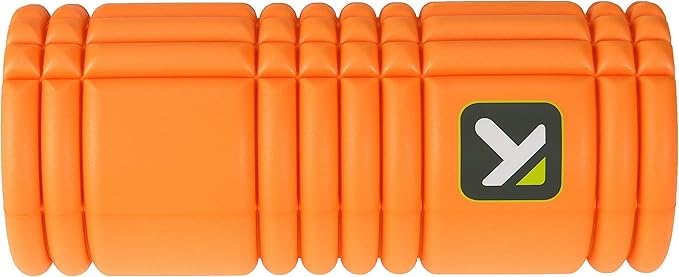 TriggerPoint GRID Foam Roller with Free Online Instructional Videos (13-inch), Orange