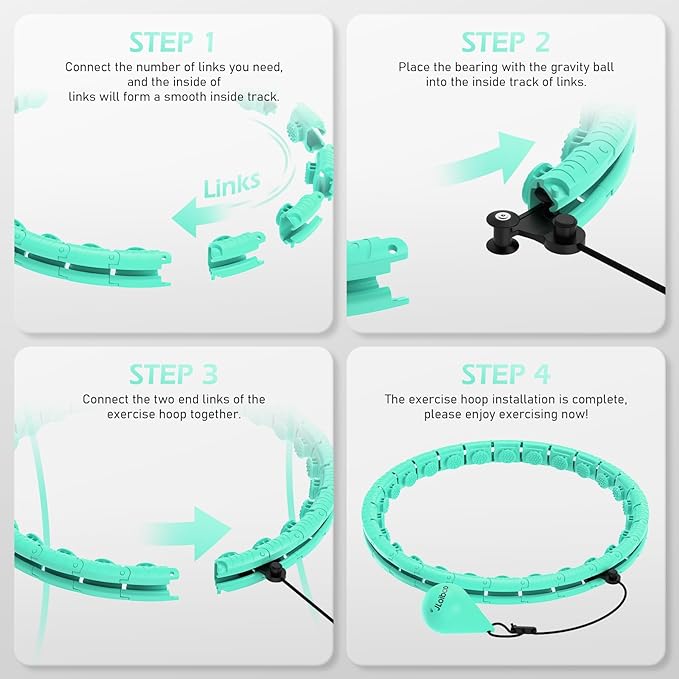 Weighted Hula Circle with 26 Links(56 Inch)