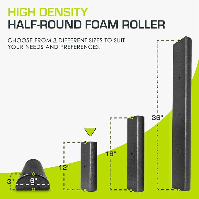 ProsourceFit High Density Foam Rollers 18 - inches