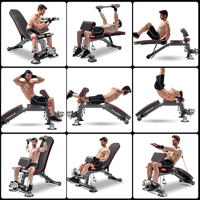 Adjustable Weight Bench 600LBS
