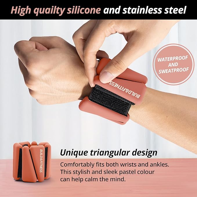 Wrist & Ankle Weights 2 (1lb (1lb or 2lb each 1kg or 2kg total).
