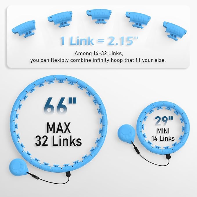 Weighted Hula Circle with 26 Links(56 Inch)