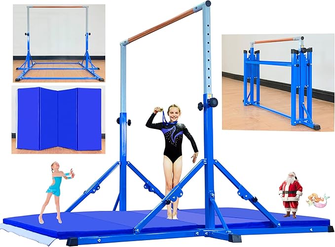 Gymnastic Bar For Kids and Teenage Ages 3-25 5 FT 6 FT 5 FT 6 FT