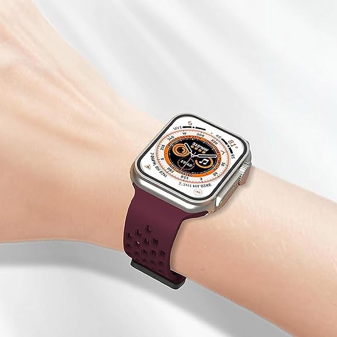 Compatible with SUUNTO OCEAN bands, 20mm, 22mm Quick Release Breathable Soft Silicone Sport Band with Magnetic Butterfly Clousure Replacemet Straps Compatible with SUUNTO OCEAN, RACE, RACE S, VERTICAL, 9 PEAK, 9 PEAK PRO, 5 Peak, 3 Smartwatch