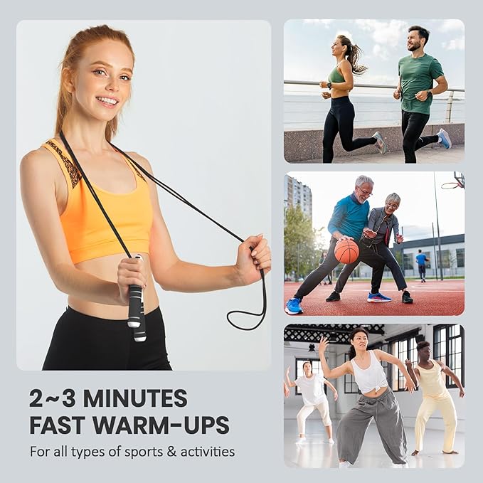 Jump Rope, multifun Speed Jumping Rope with Calorie
