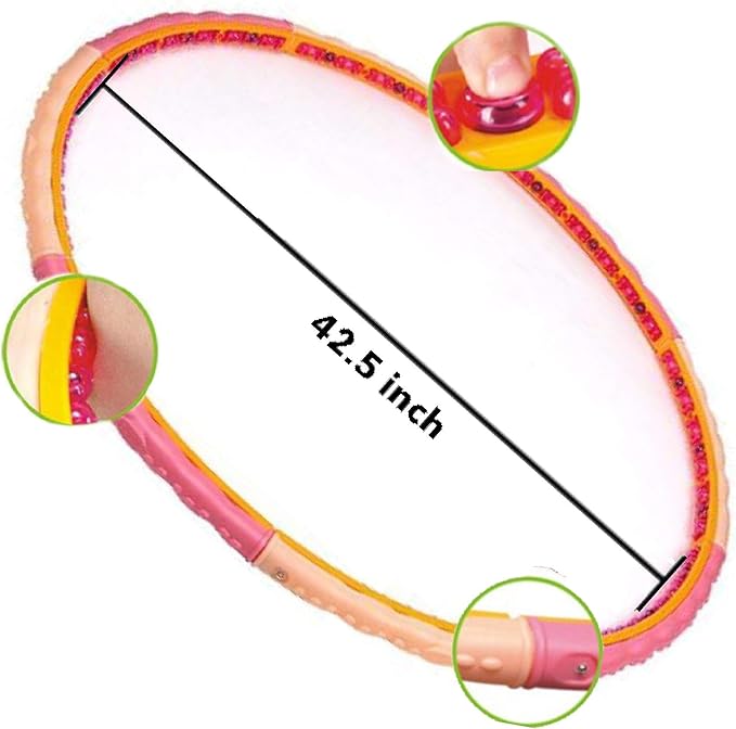 Korean Weighted Hoop Weight Loss for Adult Hoops 1.6Kg Dynamic