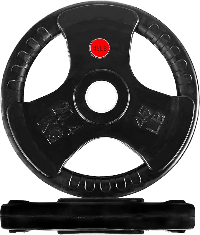 Signature Fitness Olympic Cast Iron Plate for Strength