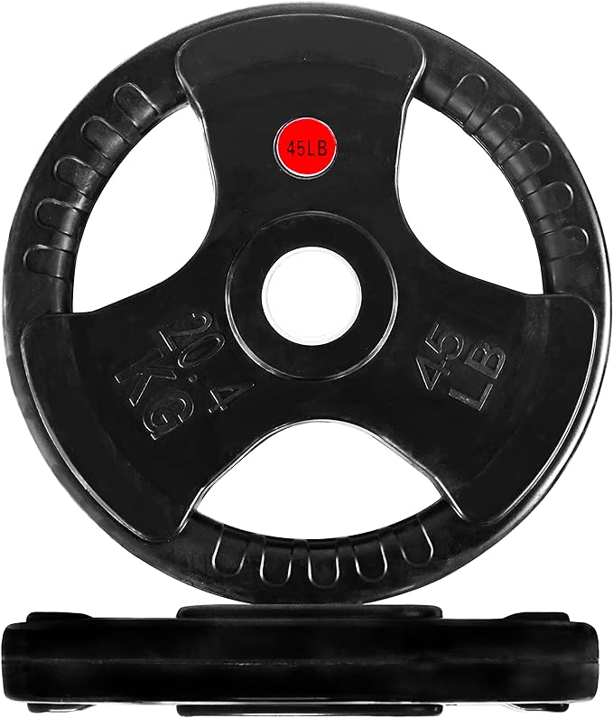 Signature Fitness Olympic 2-Inch Cast Iron Plate Weight