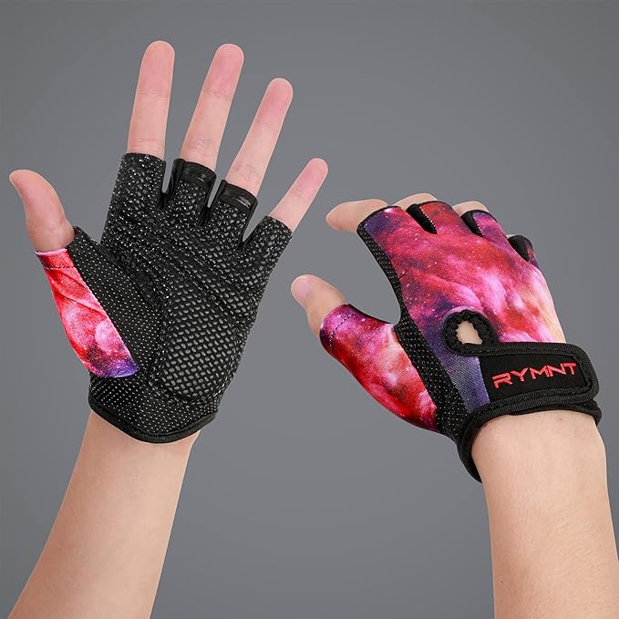 Workout Gloves for Women Men - Weight Lifting Gloves with Full Palm Protection & Extra Grip for Women Gym, Weightlifting, Weight Lift, Rowing, Exercise, Sport, Cycling