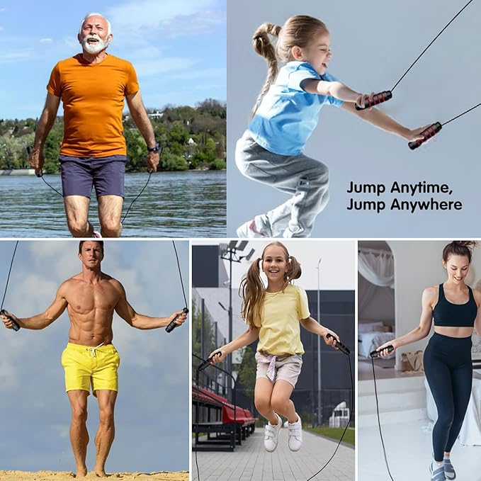 Jump Rope, Exercise Jumprope for Men Women and