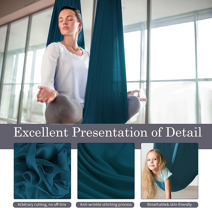 PRIOR FITNESS 5M Aerial Yoga Hammock Yoga Swing