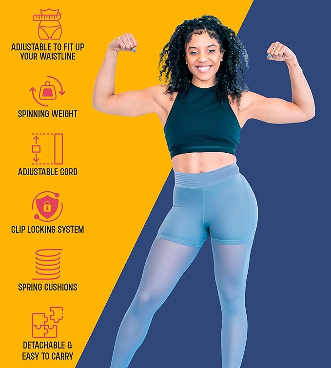 Smart Weighted Hula Hoop for Adults Weight Loss 24 Knots,