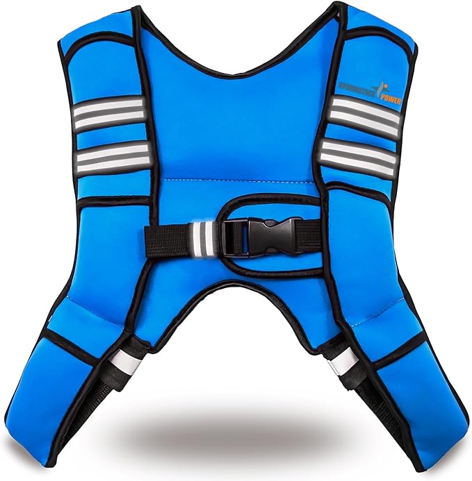 Weighted Vest 6lb, 10lb, 12lb, 25lb, 35lb, 45lb, 60lb Removable Iron Weights for Men and Women Workout for Calisthenics and Fitness Sport Training
