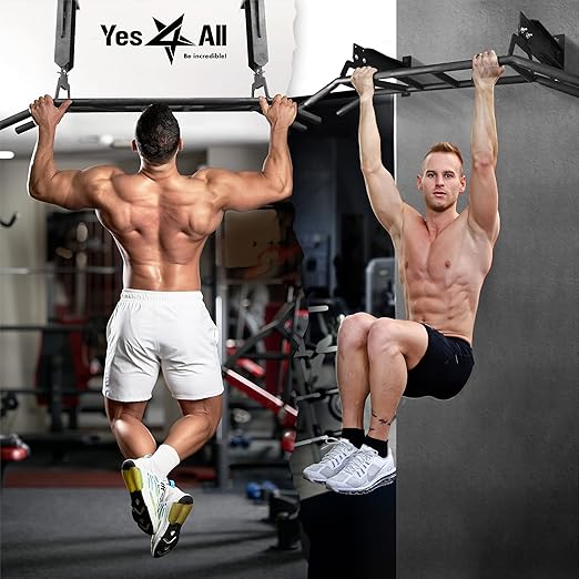 Yes4All Heavy Duty Wall Mounted Pull Up Bar