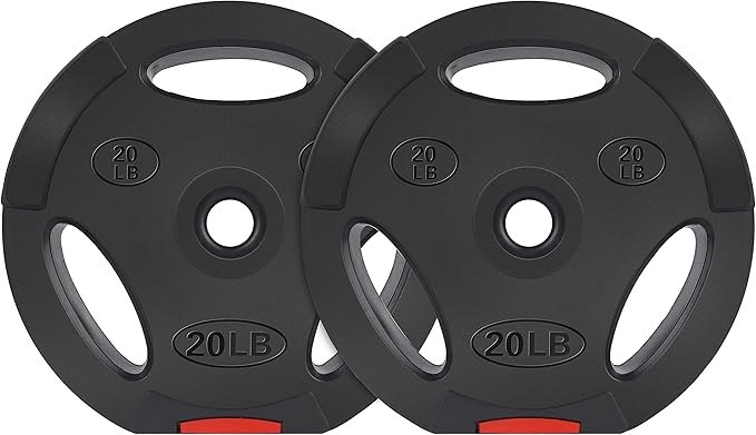 Signature Fitness Vinyl Standard 1-Inch Plate Weight Plate