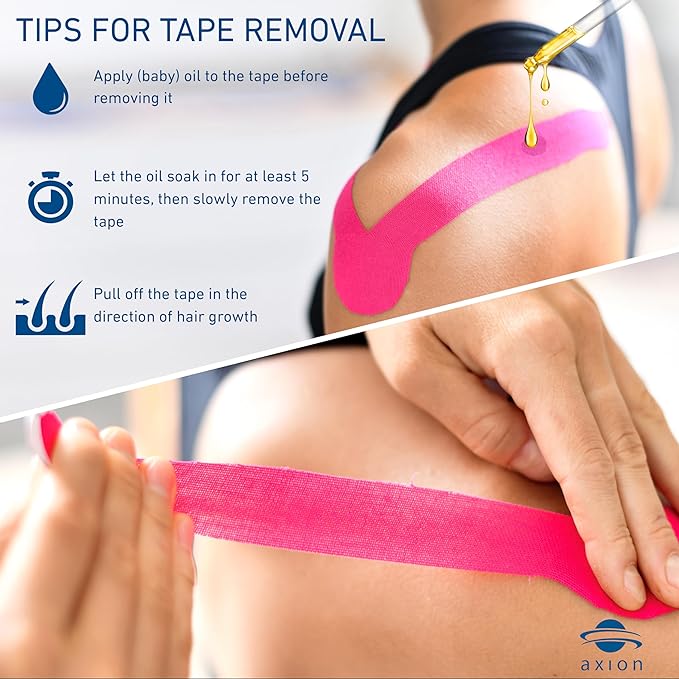 Kinesiology Tapes PRECUT Mix Set | 60 Pre-Cut Multicolored Sport Tape Strips 10 x 2 in - on 3 Rolls | Waterproof • Skin-Friendly • Elastic | Kinesiology Tapes Ideal for Sports
