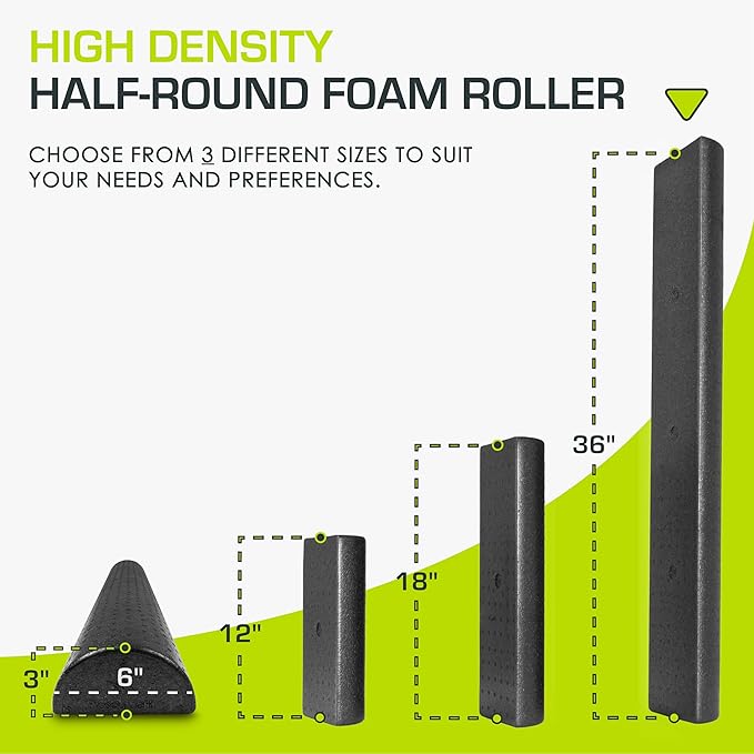ProsourceFit High Density Foam Rollers 18 - inches