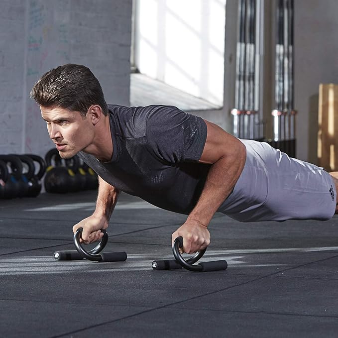 Adidas ADAC-12231 BLK Push Up Bar Strength Training
