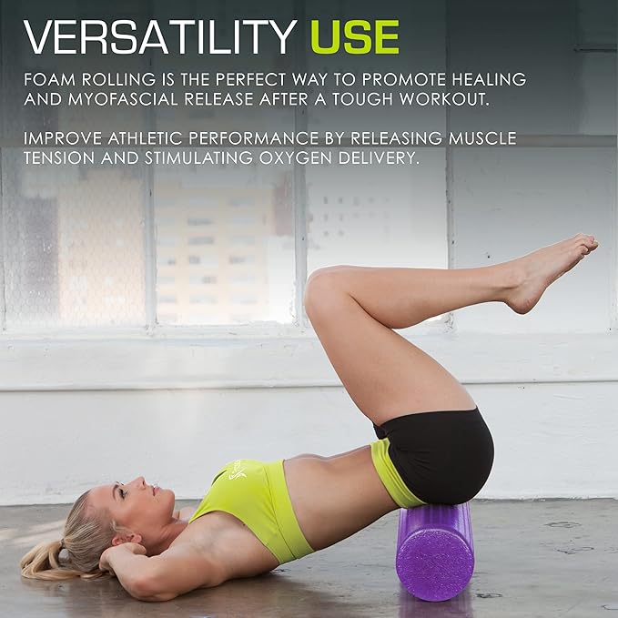 ProsourceFit High Density Foam Rollers 12 - Inches long