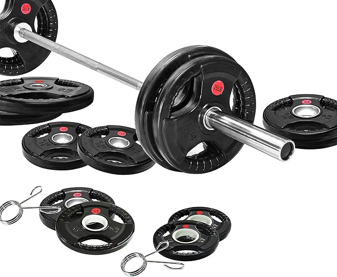 Signature Fitness Olympic Cast Iron Plate for Strength