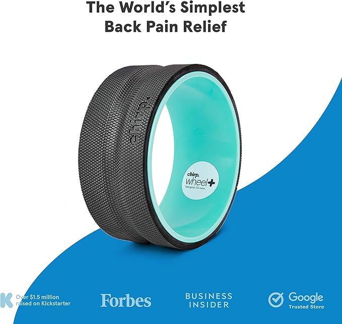 Chirp Wheel Foam Roller - Targeted Back Foam