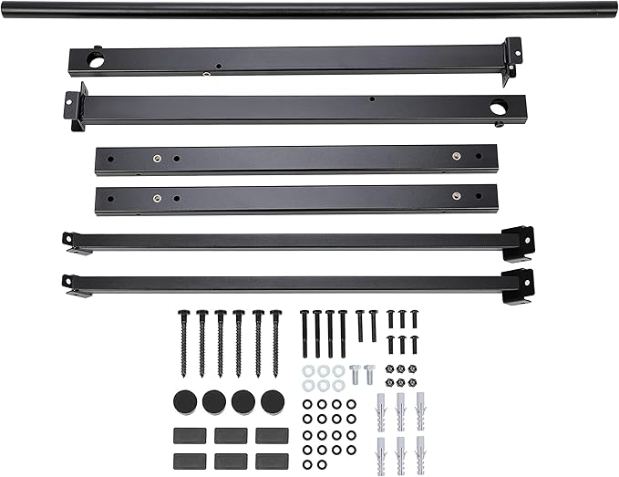 50'' Wall Mounted Chin Pull Up Bar Gym 500lbs