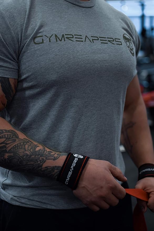 Gymreapers Lifting Wrist Straps for Weightlifting 18 inch