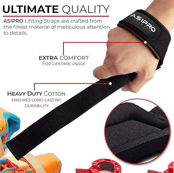 Wrist Wraps for Weightlifting 18" Wrist Straps for Weightlifting Weight Lifting Wrist Wraps for Men & Women, Muñequeras para Gym Wrist Support for Working Out, Gym Wrist Wraps for Powerlifting