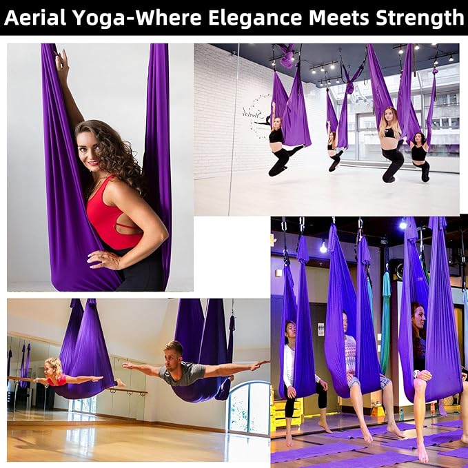 PRIOR FITNESS 5M Aerial Yoga Hammock Yoga Swing