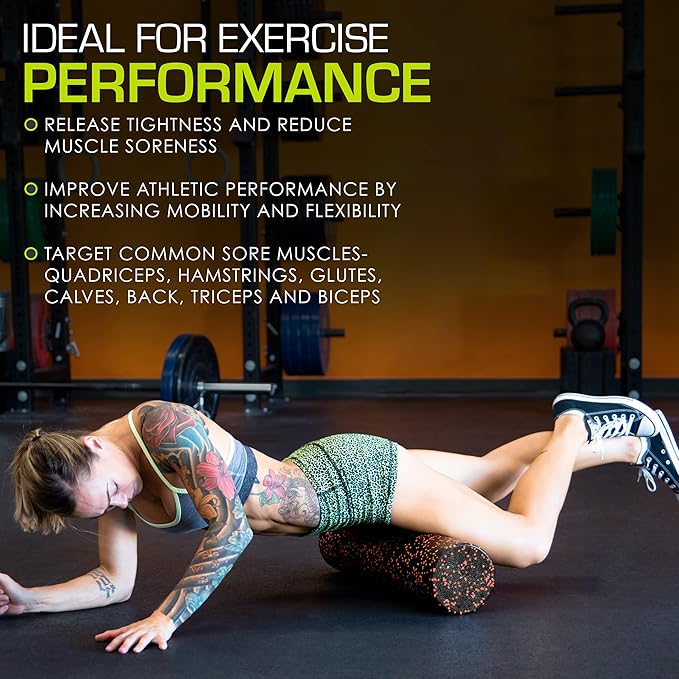 ProsourceFit High Density Foam Rollers 12 - Inches long