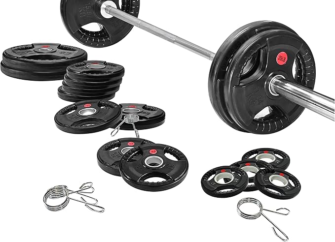 Signature Fitness Olympic Cast Iron Plate for Strength