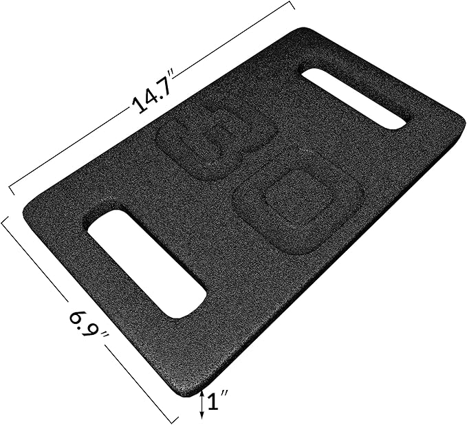 Signature Fitness Cast Iron Ruck Plate