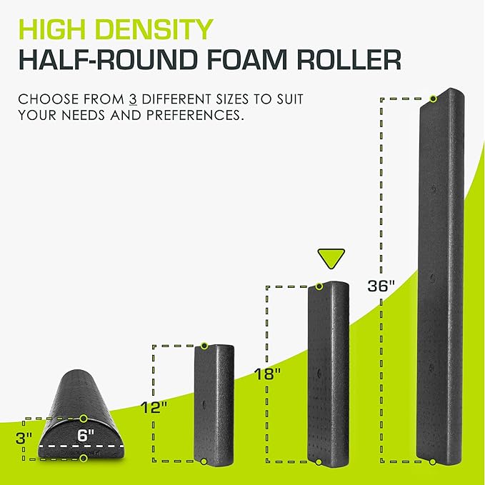 ProsourceFit High Density Foam Rollers 18 - inches