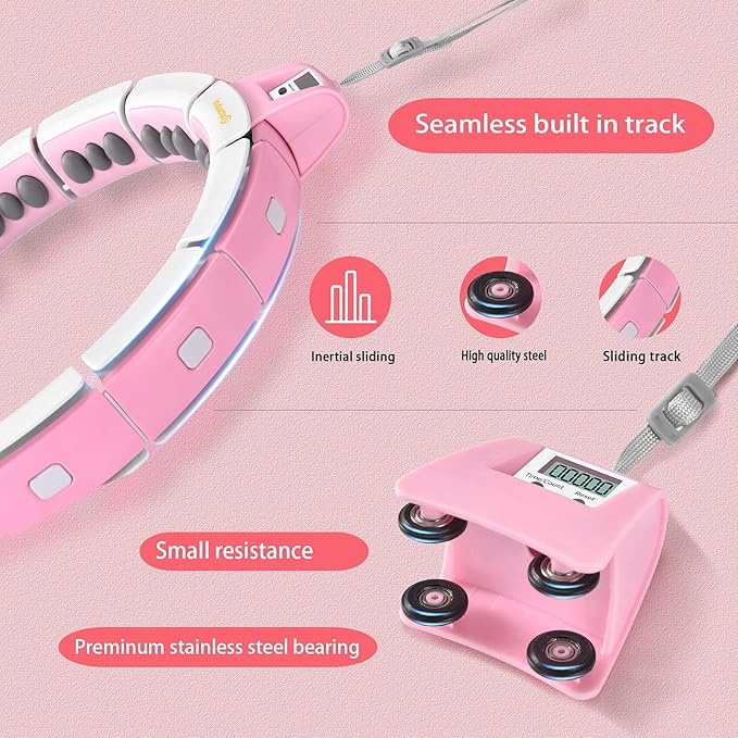 Weighted Exercise Hoops for Adults Weight Loss Hoop,8 Sections