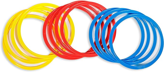 Speed & Agility Training Rings - Set of 12 by