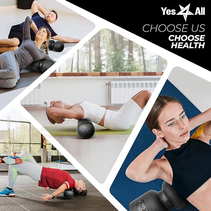 Yes4All High Density Foam Roller for Back Pain