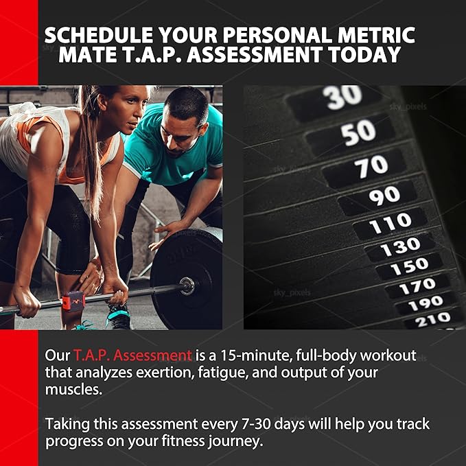 T.A.P. Sensor - Fitness Tracker - 3"x3" Lightweight 6 Month