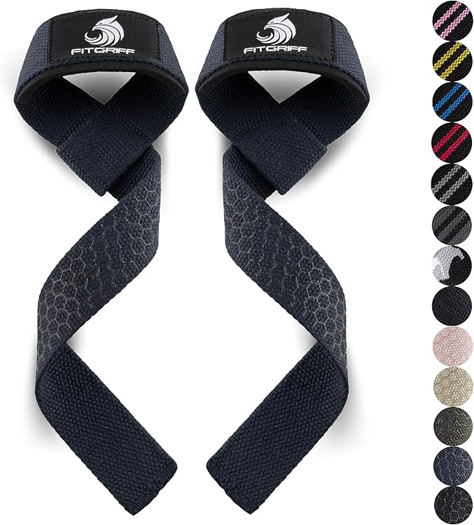 Fitgriff® Lifting Wrist Straps for Weightlifting