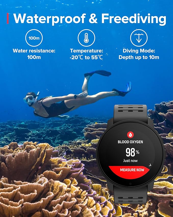 SUUNTO 9 Peak Pro GPS Sports Watch, Up to 30 Days Long Battery Life, 95+ Multisport Watch w/Training Workout Analysis,Advanced Health & Recovery Support, Wrist Heart-Rate Measurement, Black