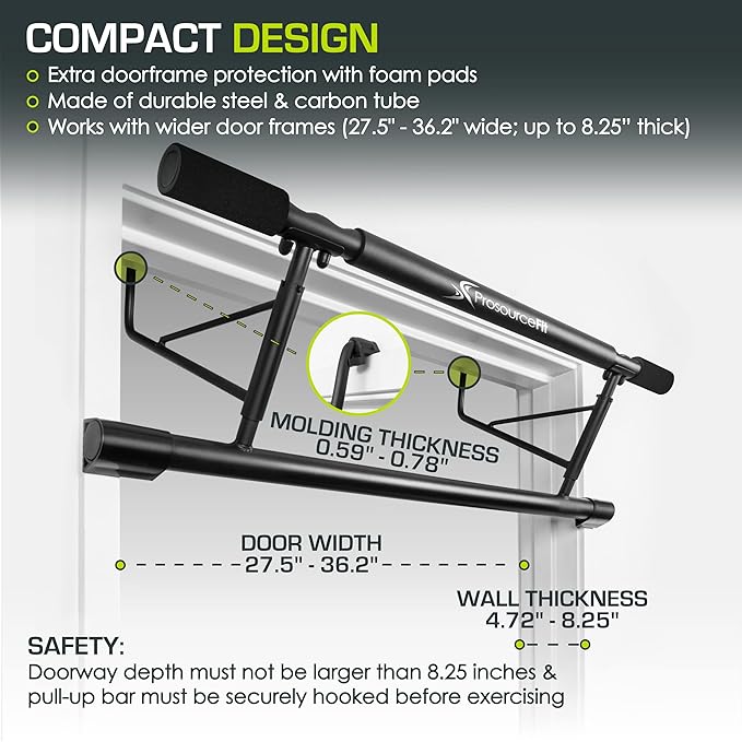 ProsourceFit Fit Multi-Grip Chin-Up/Pull-Up Bar