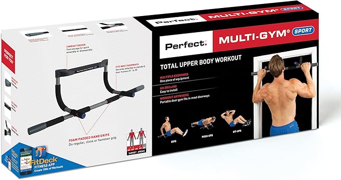 Perfect Fitness Multi-Gym Doorway Pull Up Bar and