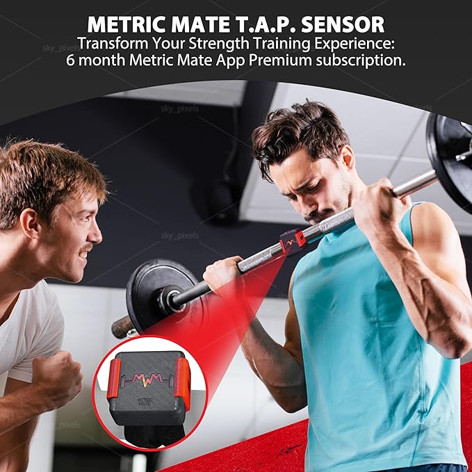 T.A.P. Sensor - Fitness Tracker - 3"x3" Lightweight 6 Month