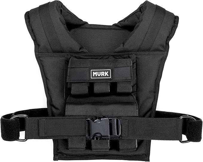 MVRK Weighted Vest Men 18lbs | 28lbs | 35lbs | 45lbs | 65lbs - Weighted Workout Vest With Removable Iron Weights, Heavy Duty Weighted Exercise Vest For Functional Training & Calisthenics - Weight Vest for Men and Women