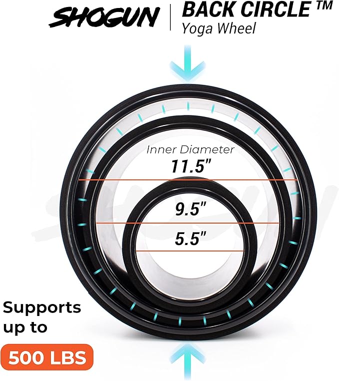 Shogun Yoga Wheel Roller for Back Pain Relief